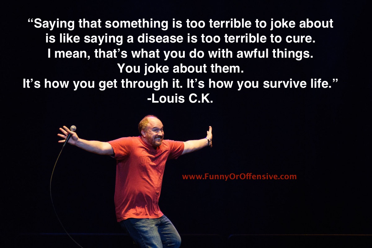 Louis CK on the Power of Humor
