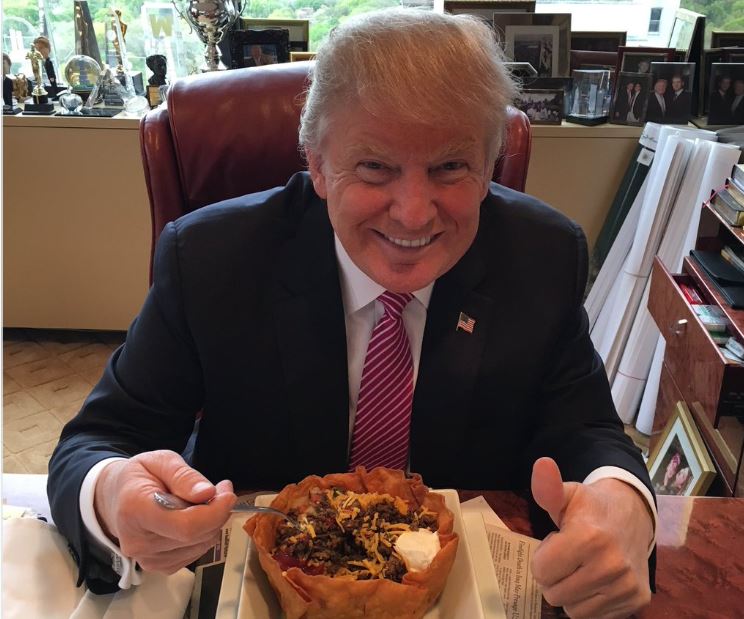 Trump Tweets Tacos