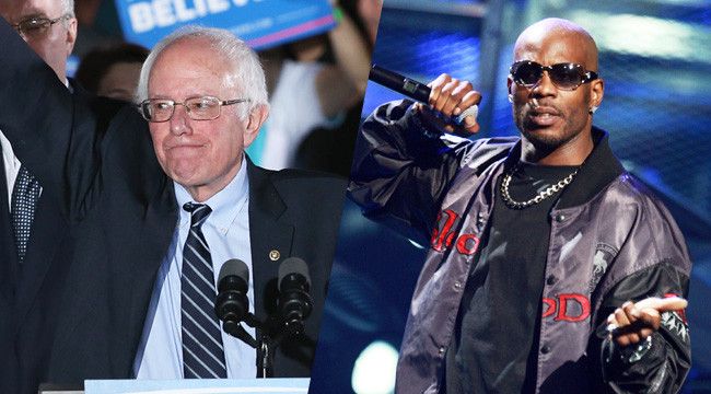 Sanders Burned by DMX Hoax