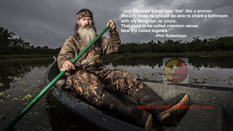 Duck Dynasty's Phil Robertson on Transgender Rights