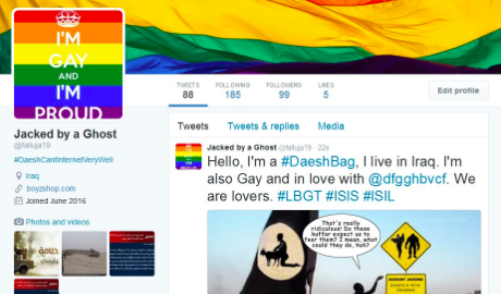 Hackers Hijack ISIS Twitter Accounts With LGBT Pride