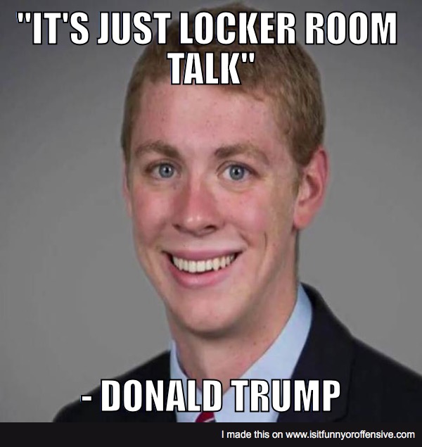 It's just locker room talk