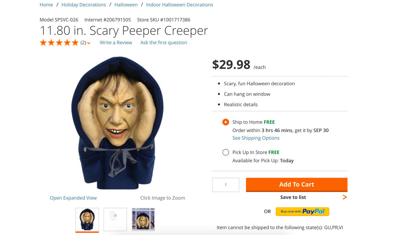 Home Depot Pulls "Peeper Creeper" Amid Backlash
