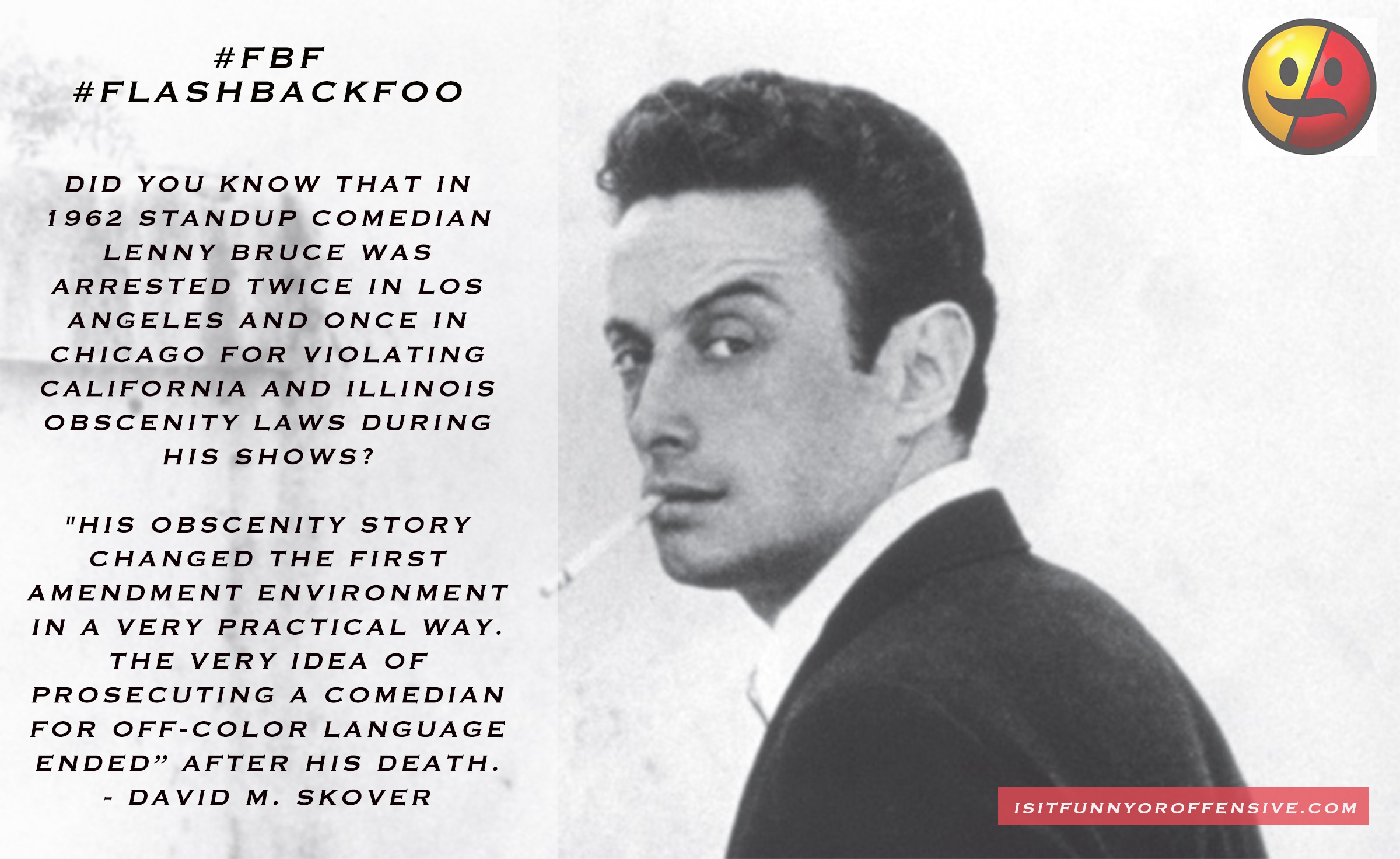 A Look Back On Lenny Bruce's "Offensive" Comedy
