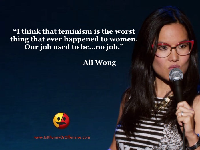 Ali Wong on Feminism
