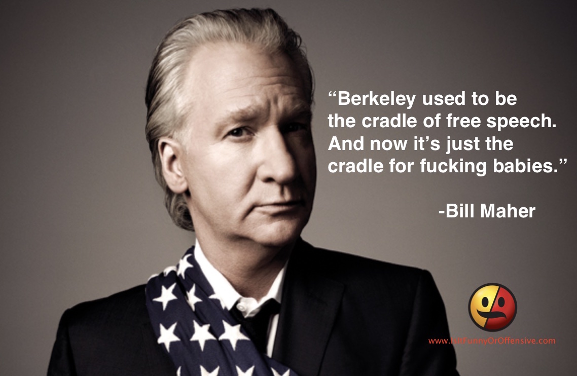 Bill Maher On Freedom of Speech at Berkeley