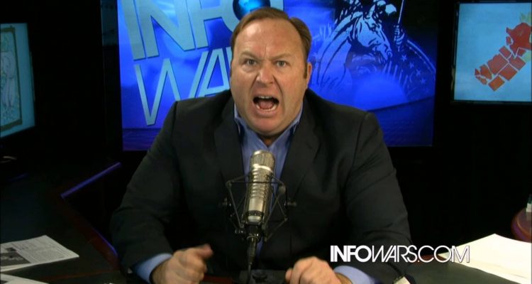 Alex Jones Says He's Just A "Performance Artist"