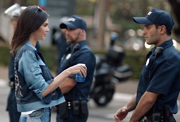 Pepsi Faces Backlash For Protest Ad Framing Kendall Jenner, Can Of Soda As Heroes