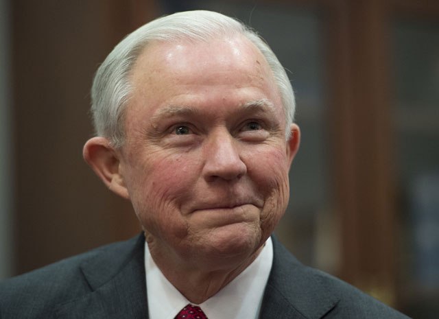 Woman Found Guilty for Laughing at Jeff Sessions Faces Year in Prison