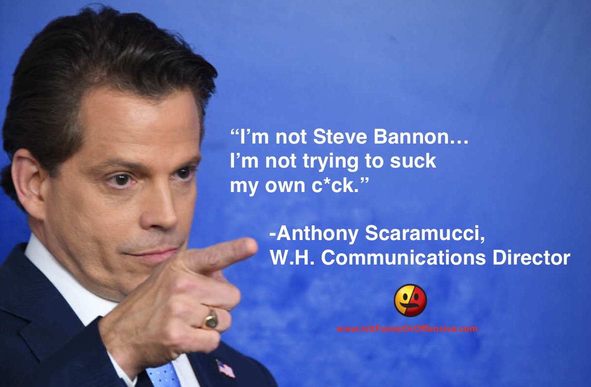Anthony Scaramucci Unloads in NSFW Interview