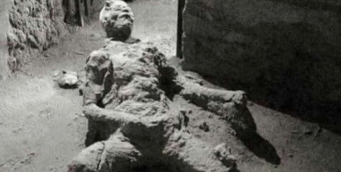 Jokes Erupt Over "Masturbating Man" Preserved At Pompeii