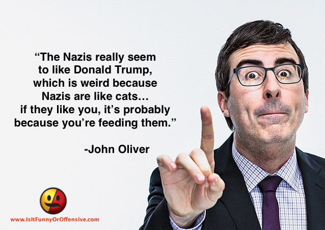John Oliver on President Trump and Nazis