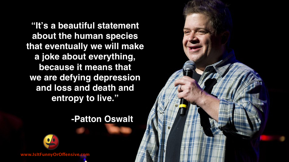 Patton Oswalt on the Power of Humor