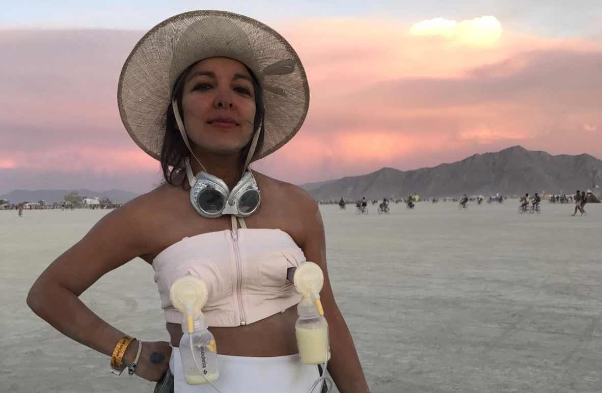 Breast Milk Giveaway At Burning Man