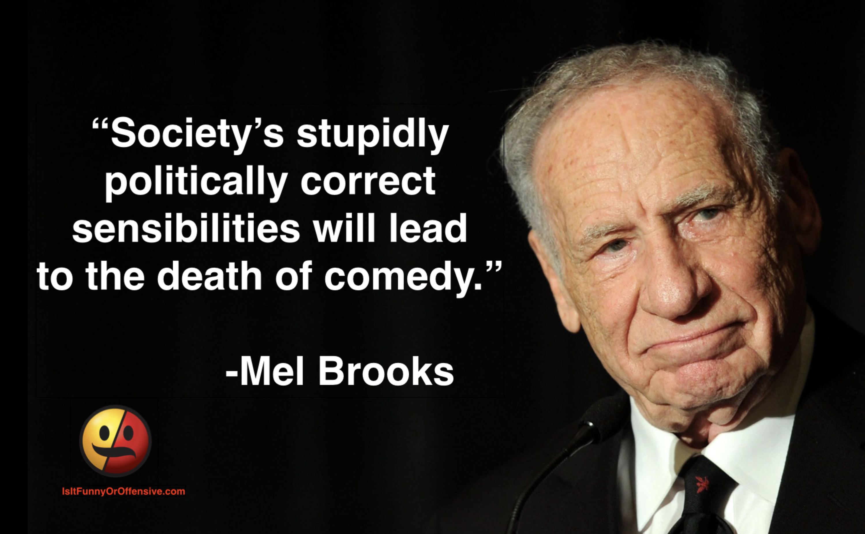 Mel Brooks on Political Correctness and Comedy