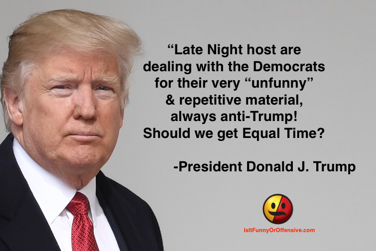 Trump Attacks Late Night TV and Late Night TV Responds