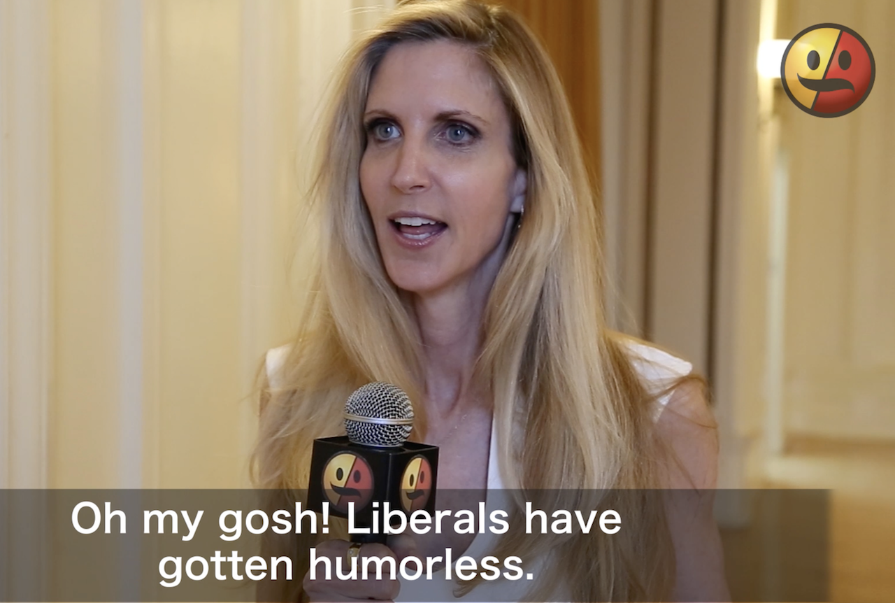 1280px x 862px - Ann Coulter on the Boundaries of Humor
