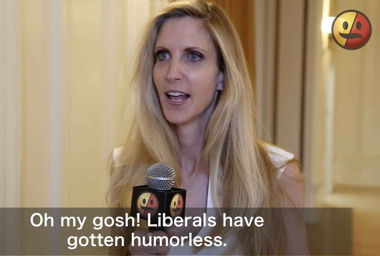 Ann Coulter Porn - Ann Coulter on the Boundaries of Humor