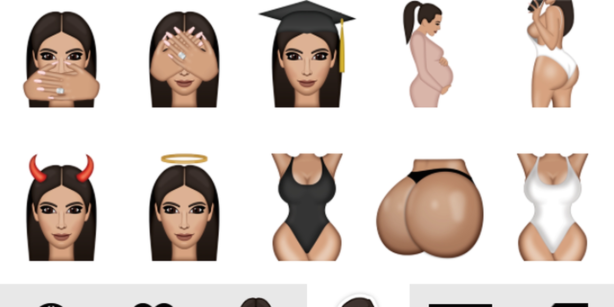 Kim Kardashian’s New "Kimojis"