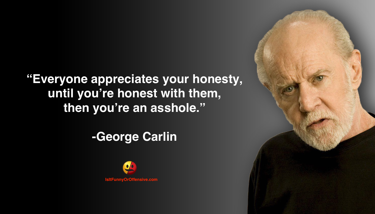 George Carlin on Honesty