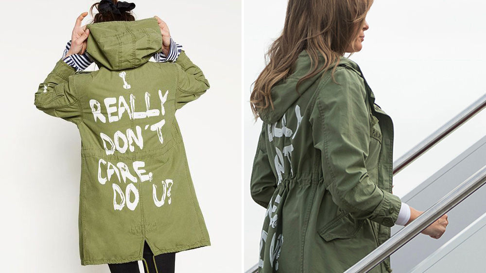 Melania Trump Wears ‘I Really Don't Care, Do U?’ Jacket To Detention Center Visit