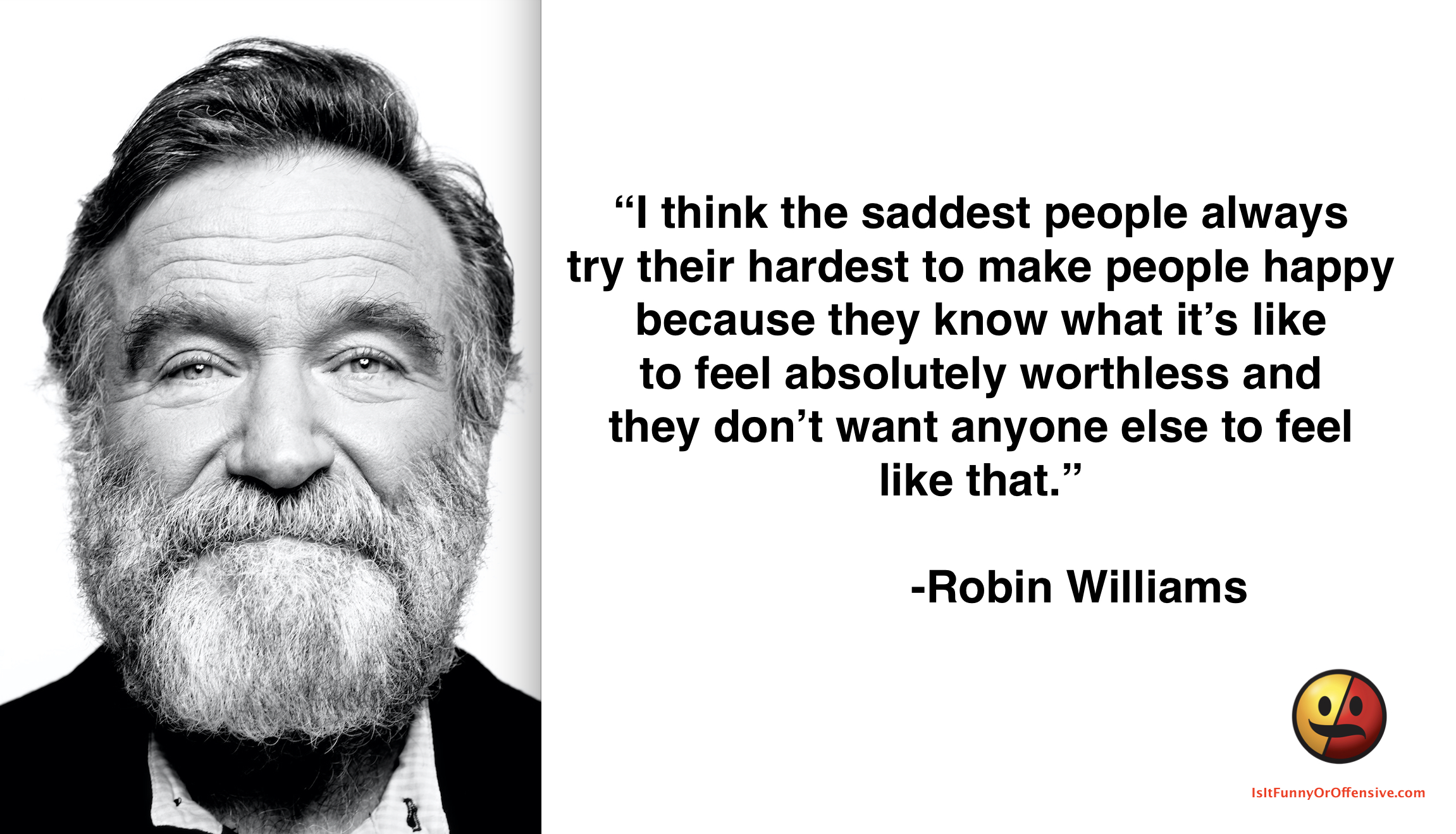 Robin Williams on Depression