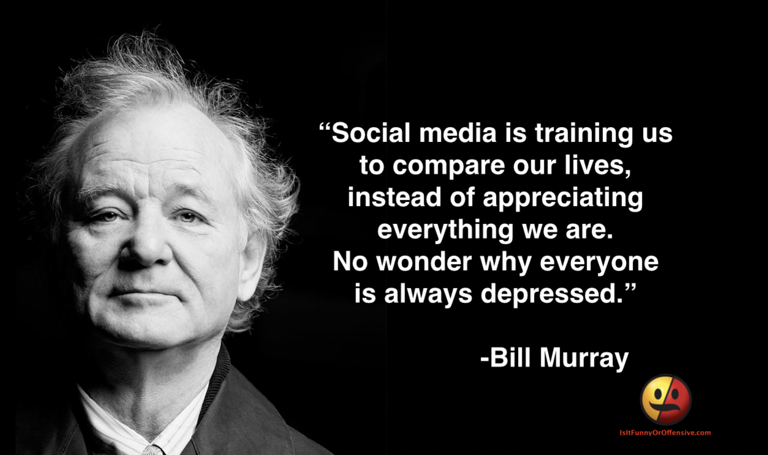 Bill Murray on Social Media