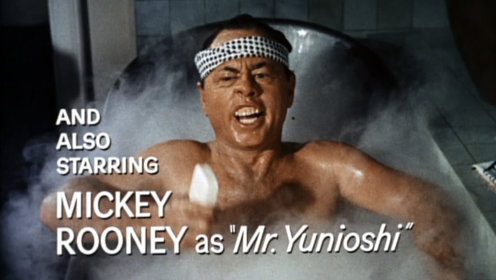 A Look Back At Mickey Rooney as Mr. Yunioshi in Breakfast At ...