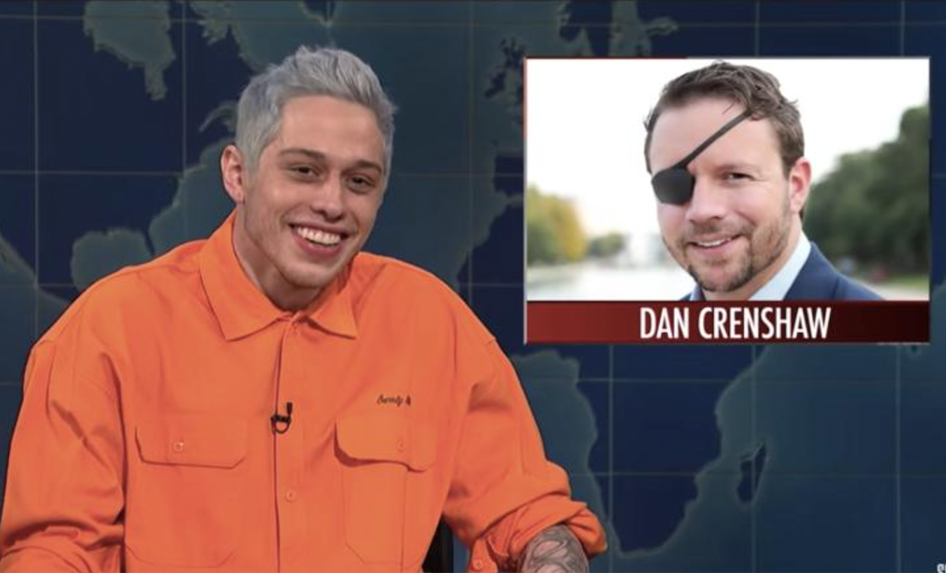 SNL's Pete Davidson Mocks GOP Candidate Who Lost Eye In War