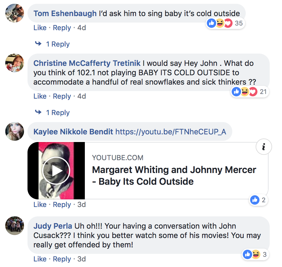 Cleveland Radio Station Bans 'Baby, It's Cold Outside,' Supporting 'Me Too'