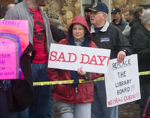 Drag Queen Story Hour Causes Protest, Police Presence At Indiana Library