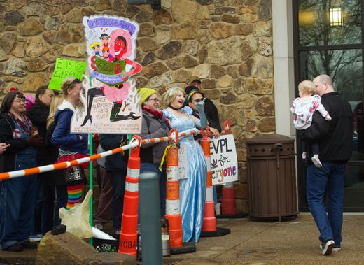 Drag Queen Story Hour Causes Protest, Police Presence At Indiana Library