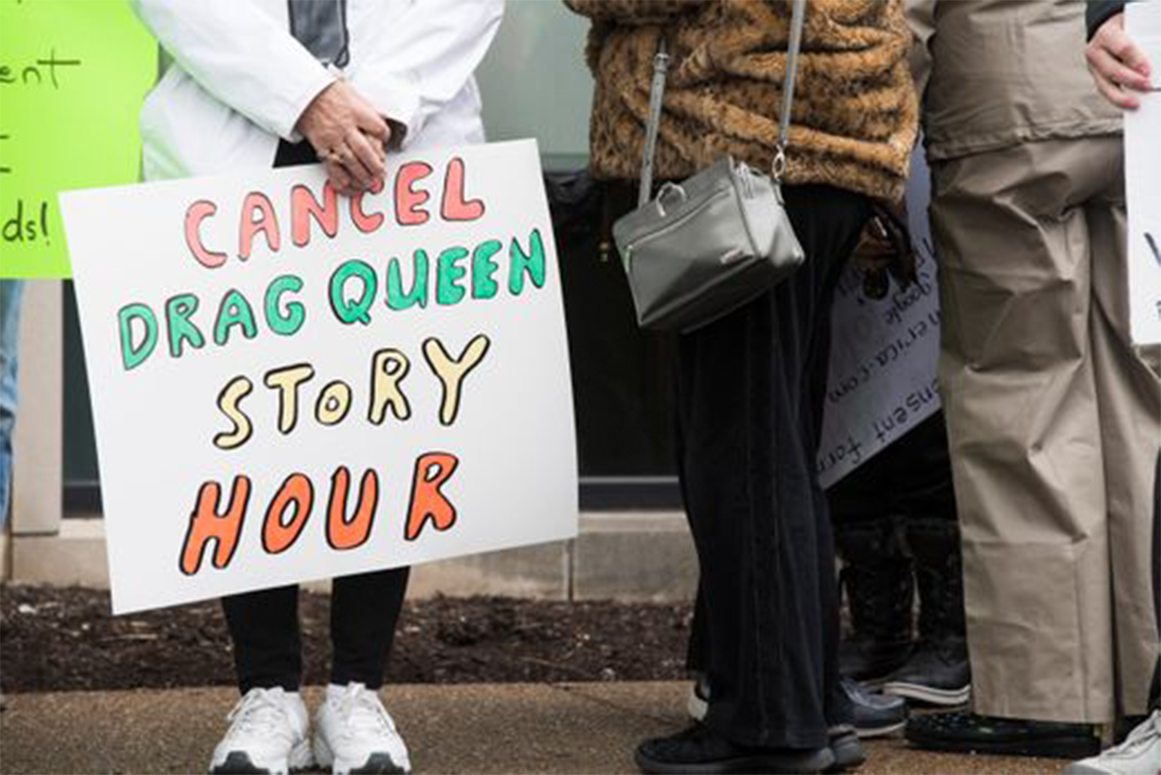 Drag Queen Story Hour Causes Protest, Police Presence At Indiana Library