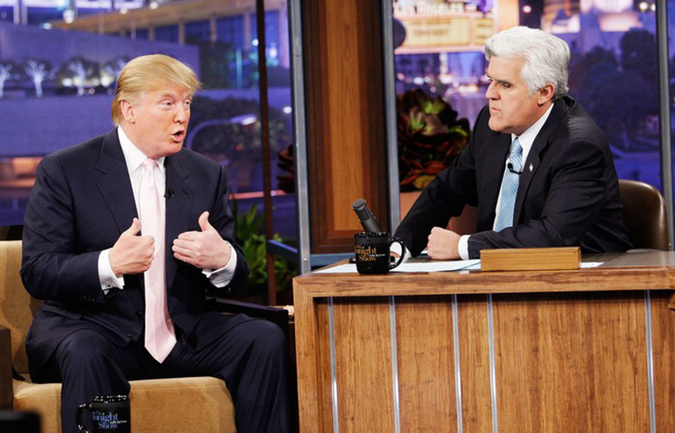 Trump Latches Onto Jay Leno's Late-Night View: 'Everyone Has To Know Your Politics'