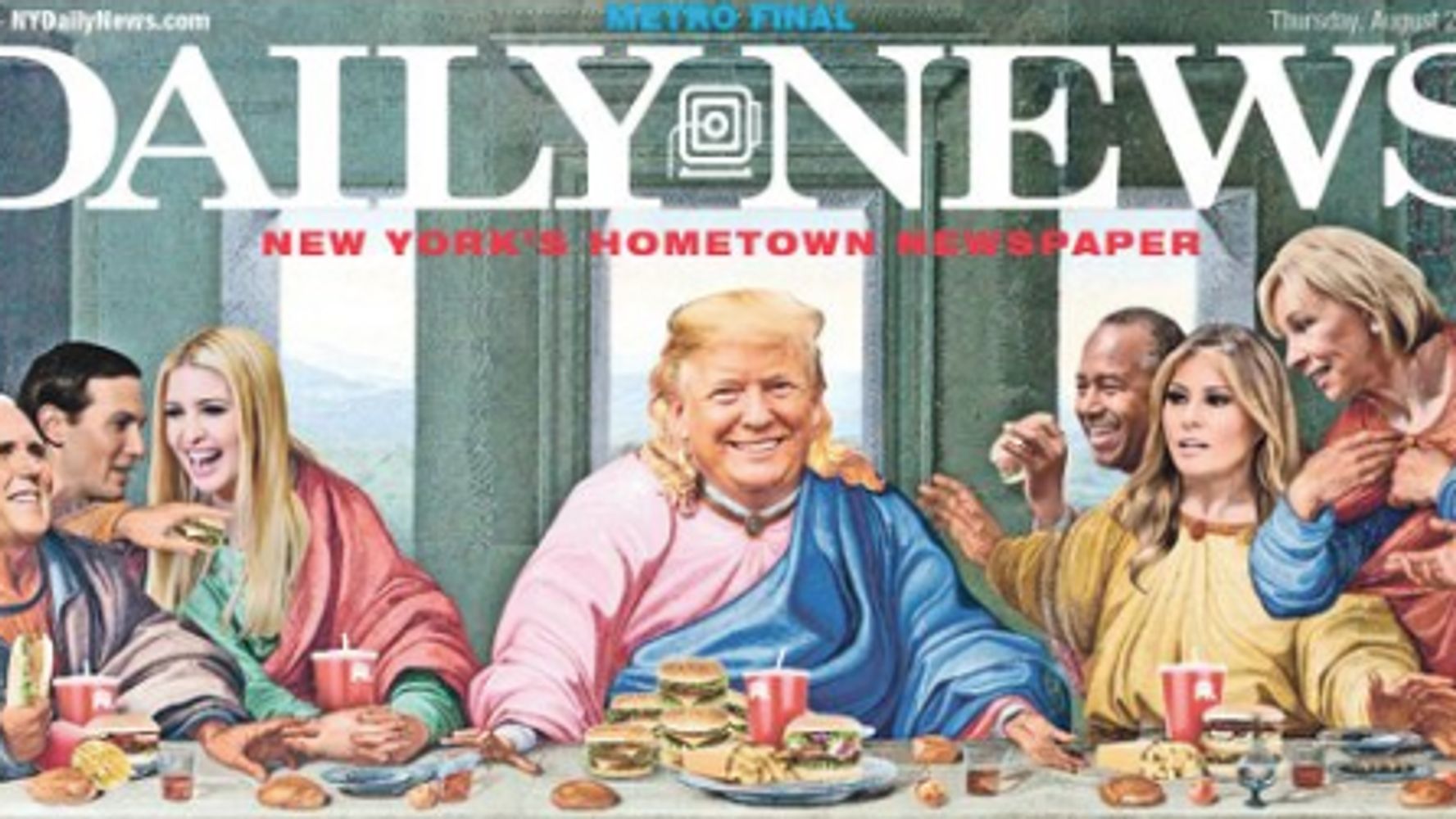 New York Daily News Blesses Trump with Biblical Cover