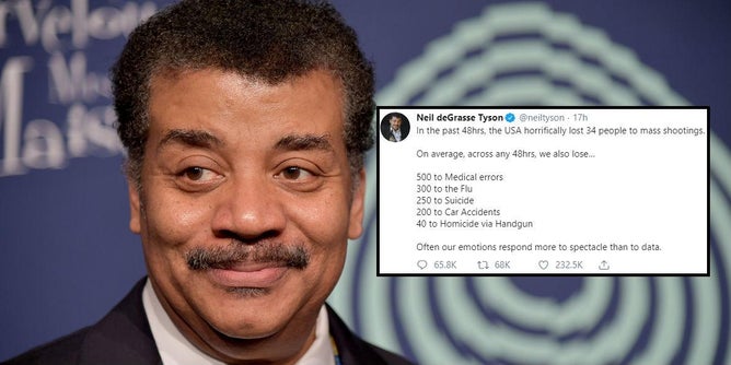 Neil deGrasse Tyson Slammed After Mass Shootings Tweet