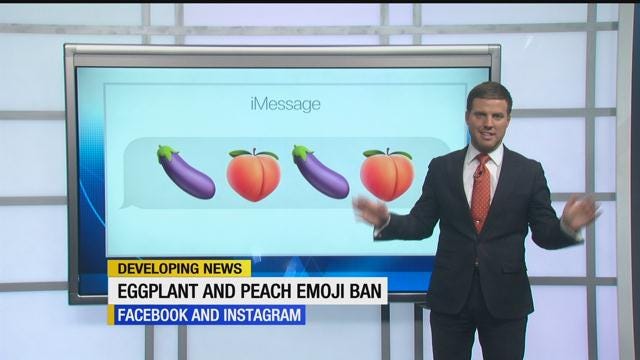 Facebook eggplant peach ban