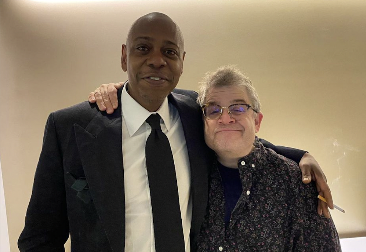 Patton Oswalt Reflects on His Friendship with Dave Chappelle